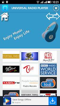 Universal Radio Player screenshot 5