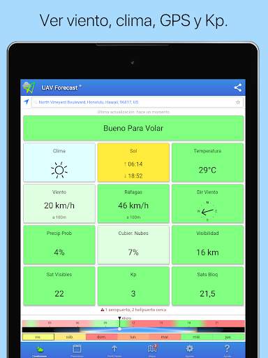 UAV Forecast para UAV Pilotos screenshot 6