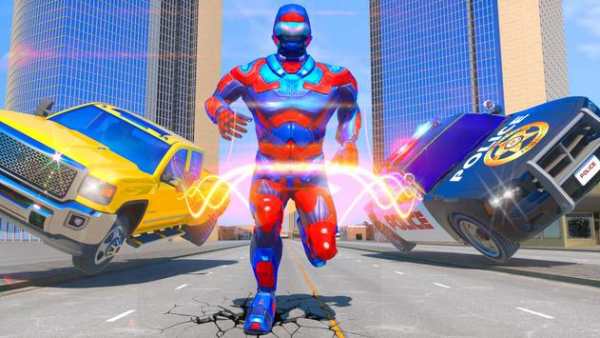 Grand Robot Superhero: Speed Hero screenshot 3