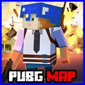 ikon Map of PUBG for Minecraft PE