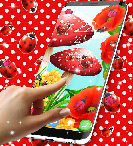 Ladybug live wallpaper screenshot 7