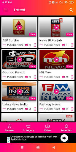 Punjabi Live TV News screenshot 1