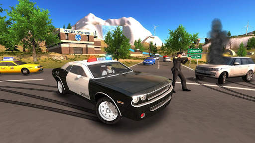 Police Car Driving Offroad screenshot 4