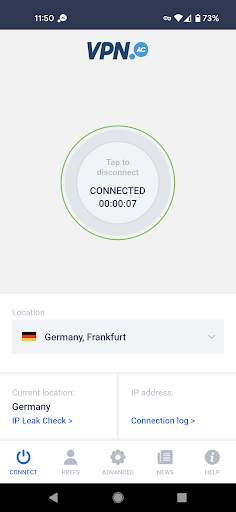 VPN.AC Client screenshot 4