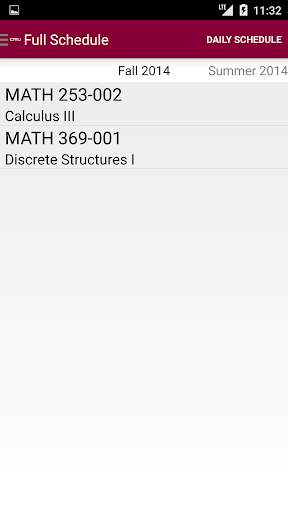 CMU Mobile screenshot 3
