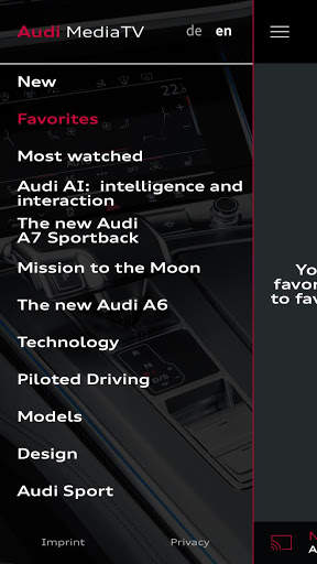 Audi MediaTV screenshot 3