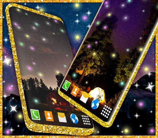 Firefly Live Wallpaper 🌟 Dark Night 4K Wallpapers screenshot 6