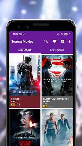 Torrent Movie Downloader - YTS Free torrent Movies screenshot 1