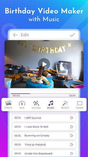 Birthday Video Maker screenshot 5