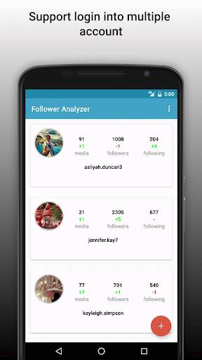 Follower Analyzer for Instagram screenshot 1