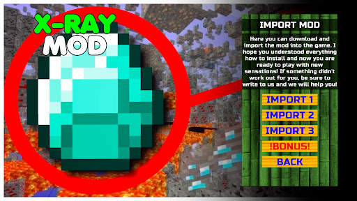 Xray Mod for Minecraft PE screenshot 3