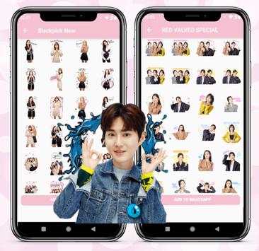 WA StickerApps Korean Idol Sticker for WhatsApp screenshot 4