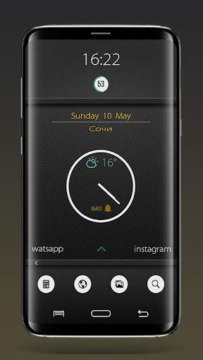 Тема StriX для Total Launcher 6 تصوير الشاشة