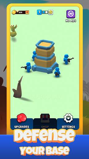 Epic Zombie War: Tower Defense screenshot 1
