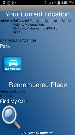 Find My Car (BETA) screenshot 2