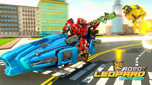 Crazy Robot Car Transform Game screenshot 5