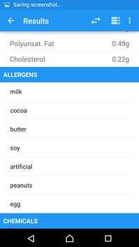 FoodScanner स्क्रीनशॉट 7