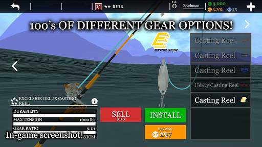uCaptain: Boat Fishing Game 3D screenshot 8