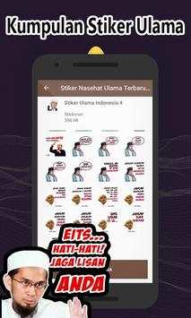 Stiker Nasehat Ulama Terbaru- WAstickerApps screenshot 1