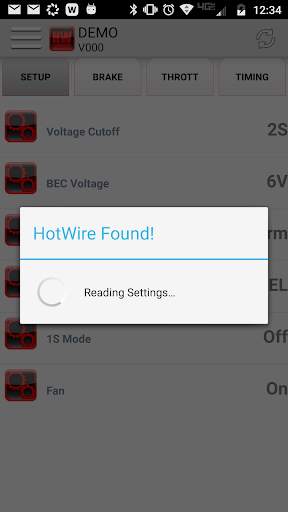 Tekin HotWire Lite Beta screenshot 3