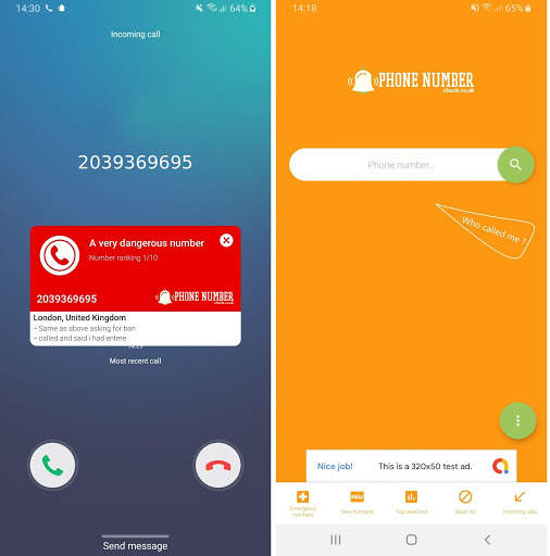 Who called me? The best caller ID and block App UK screenshot 2