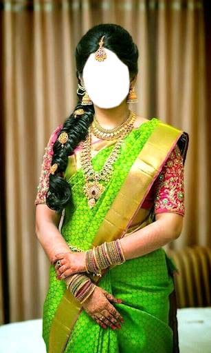 Women Bridal Sarees Photo Editor screenshot 2