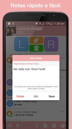 Alimentar o Bebê screenshot 7