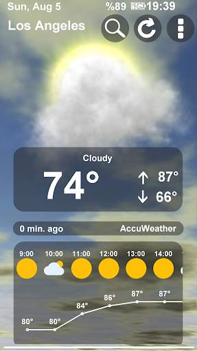 Live Weather Animated screenshot 2