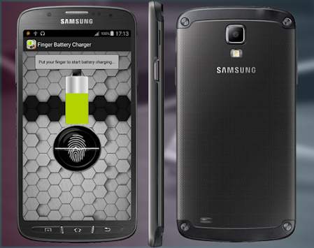 Finger Battery Charger Prank screenshot 2