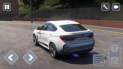 Car Driving Simulator BMW X6 screenshot 3