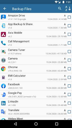 App Backup & Share screenshot 4