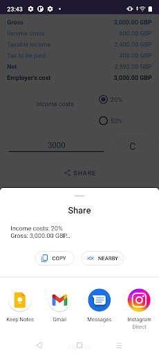 Calculator VAT gross nett screenshot 6