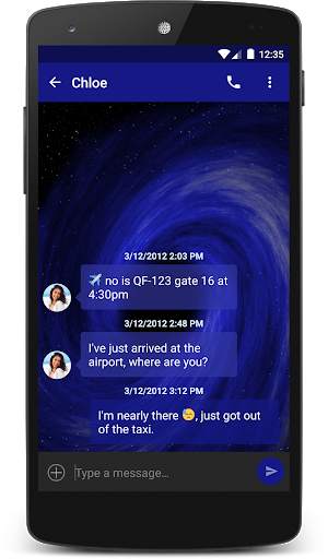 Singularity Theme (chomp) screenshot 2