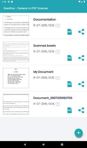 ScanDoc - Camera to PDF Scanner скриншот 10