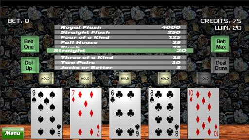 3D Video Poker screenshot 1