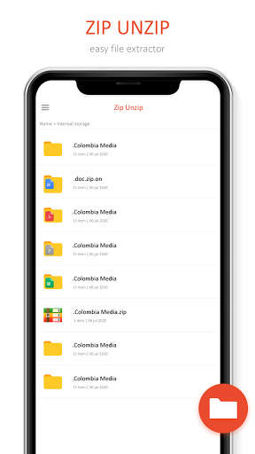 Zip, Unzip : RAR File Extractor screenshot 1