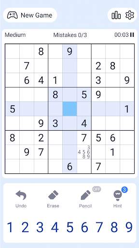 Sudoku Puzzle screenshot 1