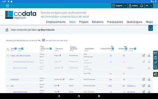Codata Mobile screenshot 15