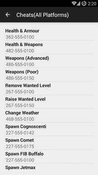 Cheats & Maps for GTA 4 screenshot 2