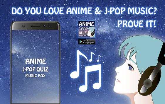 Anime J-Pop Quiz 🐱 Music Box Questions Answers screenshot 1