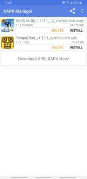 XAPK Manager 1 تصوير الشاشة