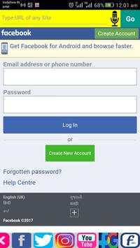 Social Mini Browser with Dual Screen by 7StarMedia screenshot 7