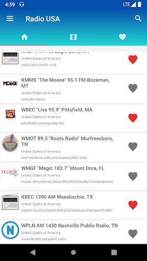 Radio USA screenshot 2