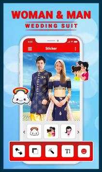 Women And Men Wedding Photosuit screenshot 5