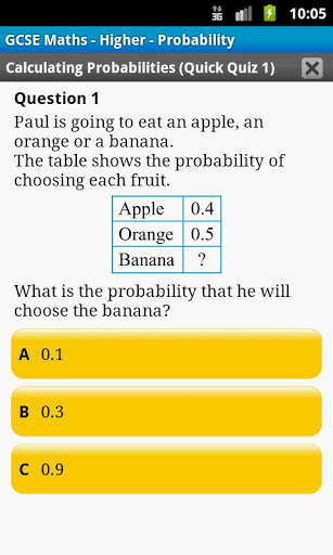 GCSE Maths Probability screenshot 5