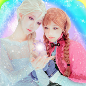 Elsa Anna Princess icon