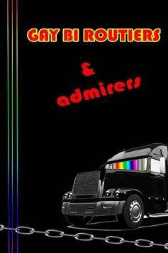 Gay bi routiers Messenger screenshot 1