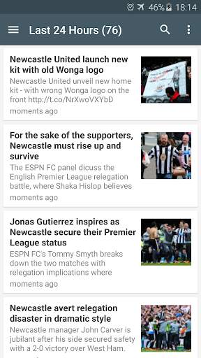Newcastle Football News screenshot 4