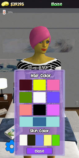 My Virtual Girl at home Pocket Girlfriend Shara 3D screenshot 2