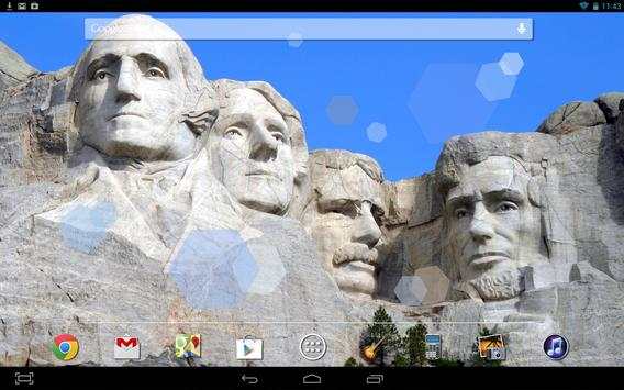Mount Rushmore USA LWP screenshot 3